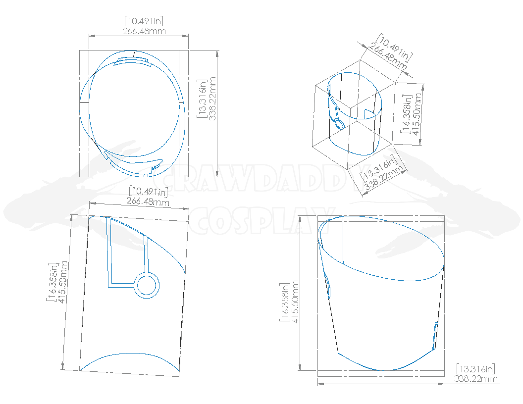 Galactic Warriors Version 7 Thigh Pattern