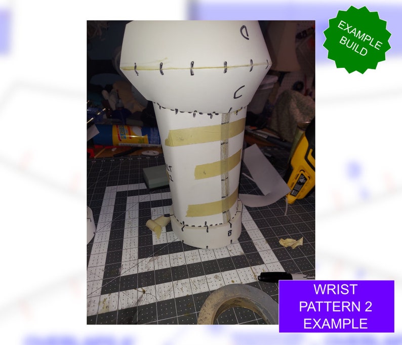 Galactic Warriors Version 7 Wrist Pattern