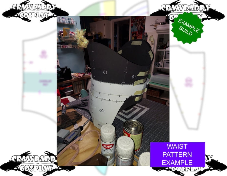 Galactic Warriors Version 7 Waist Pattern