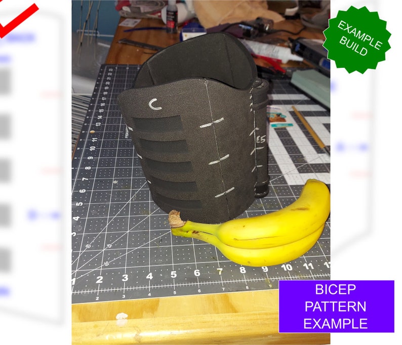 Galactic Warriors Version 7 Bicep Pattern
