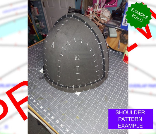 Galactic Warriors Version 7 Shoulder Pattern