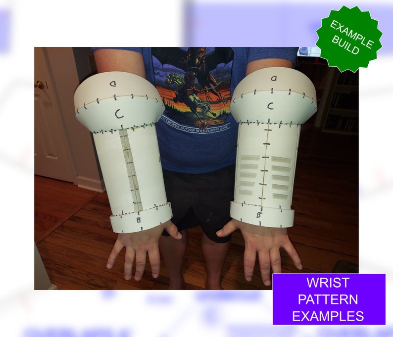 Galactic Warriors Version 7 Wrist Pattern