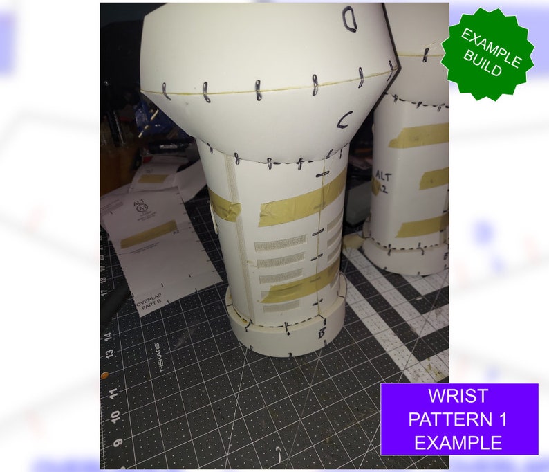 Galactic Warriors Version 7 Wrist Pattern