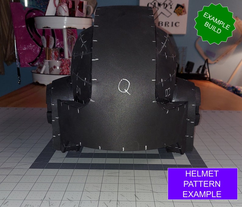 Galactic Warriors Version 7 Helmet Pattern