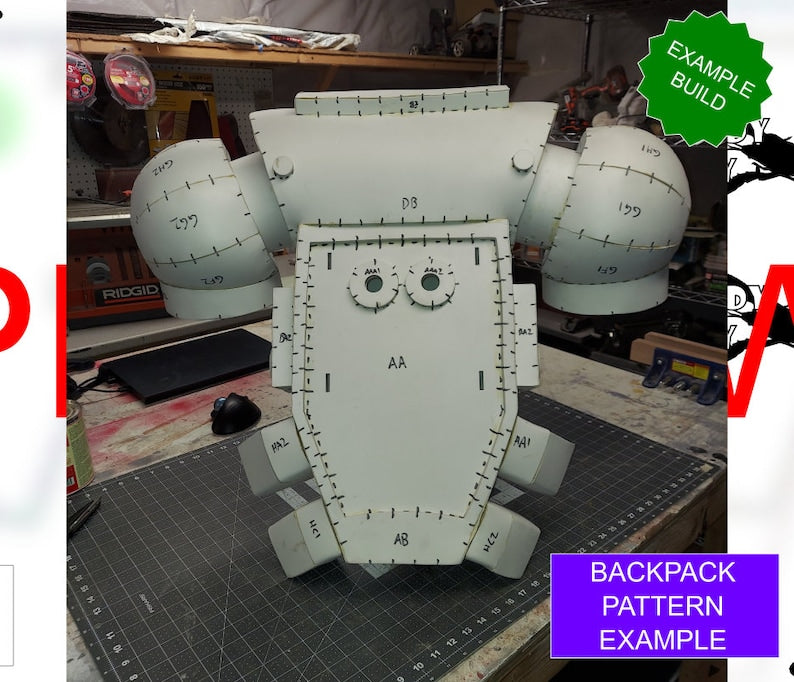 Galactic Warriors Version 7 Backpack Pattern