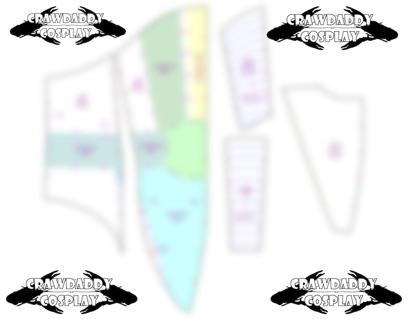 Galactic Warriors Version 7 Waist Pattern