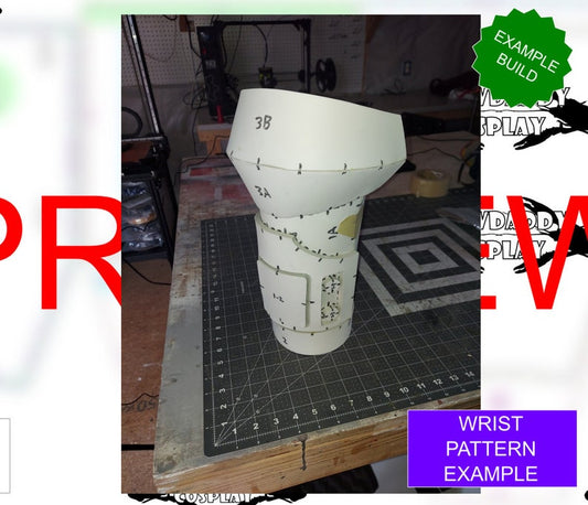 Galactic Warriors Version 10 Tactical Wrist Pattern
