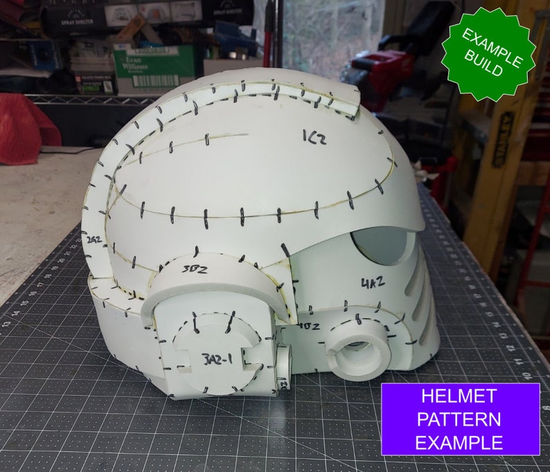 Galactic Warriors Version 10 Tactical Helmet Pattern