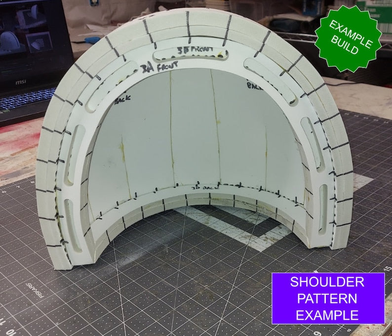Galactic Warriors Version 10 Tactical Shoulder Pattern