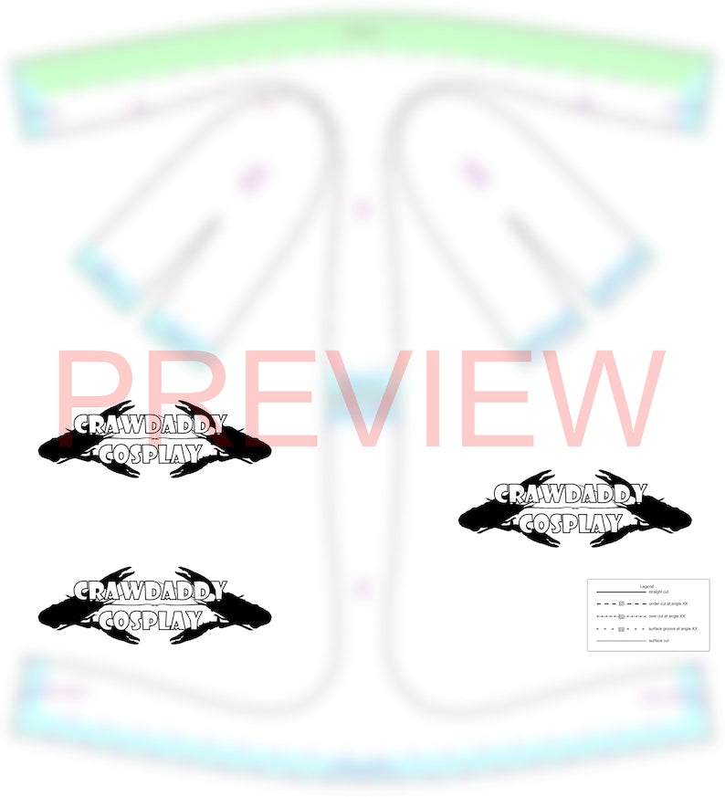 Galactic Warriors Version 10 Tactical Shoulder Pattern