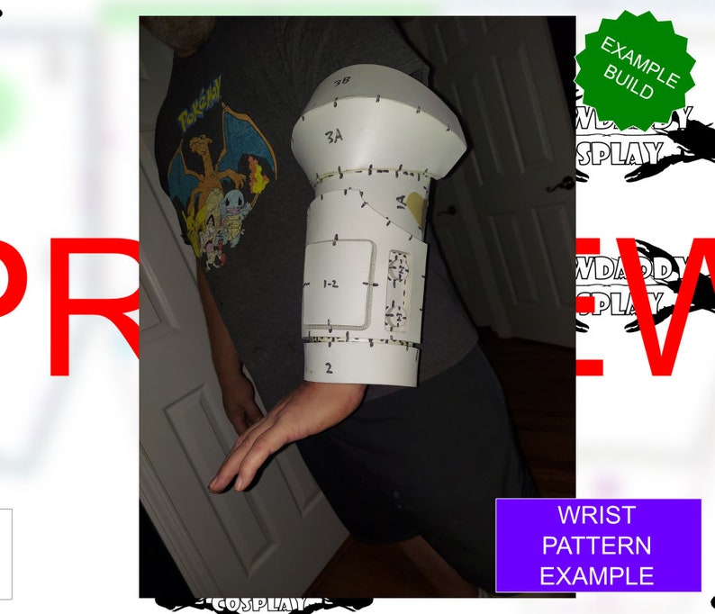 Galactic Warriors Version 10 Tactical Wrist Pattern