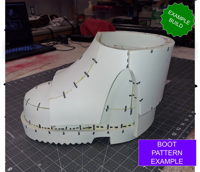 Galactic Warriors Version 10 Tactical Boot Pattern