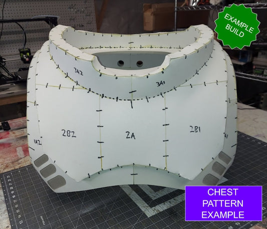 Space Marine Mark X "Tacitus" Chest Pattern