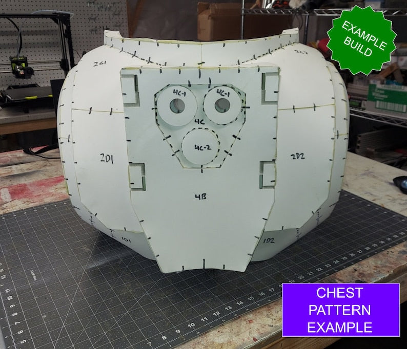 Galactic Warriors Version 10 Tactical Chest Pattern