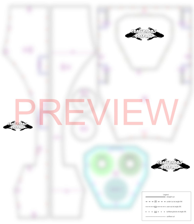 Galactic Warriors Version 10 Tactical Chest Pattern