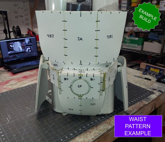 Space Marine Mark X "Tacitus" Waist Pattern