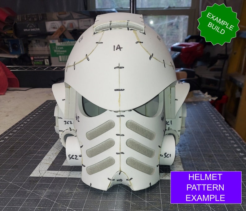 Galactic Warriors Version 10 Tactical Helmet Pattern