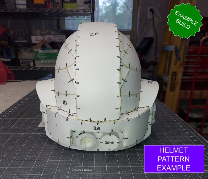 Galactic Warriors Version 10 Tactical Helmet Pattern