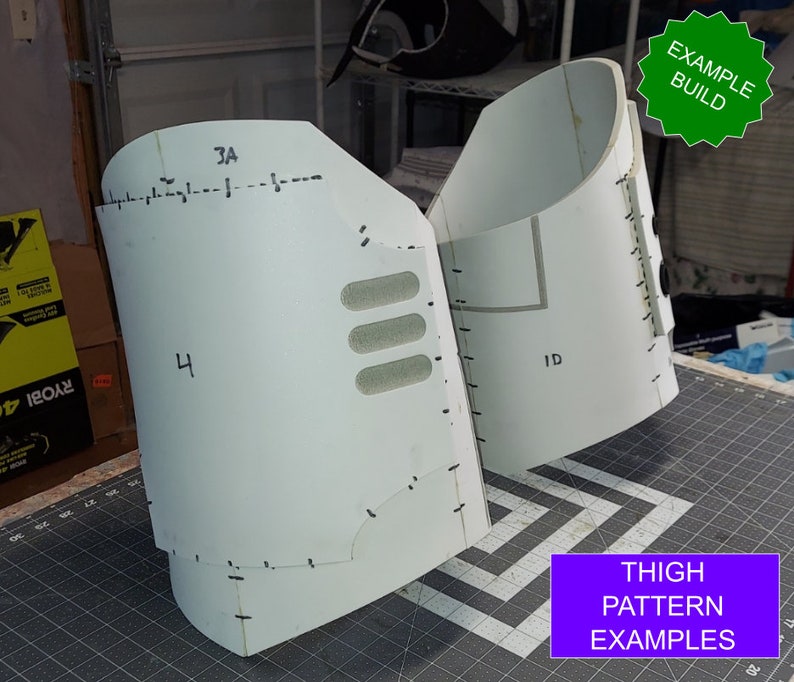 Galactic Warriors Version 10 Tactical Thigh Pattern