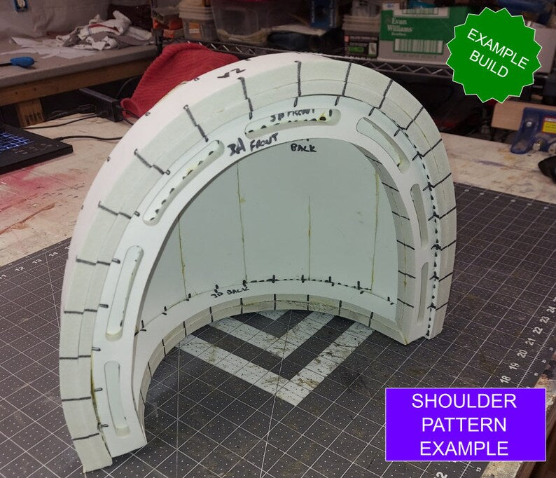 Galactic Warriors Version 10 Tactical Shoulder Pattern