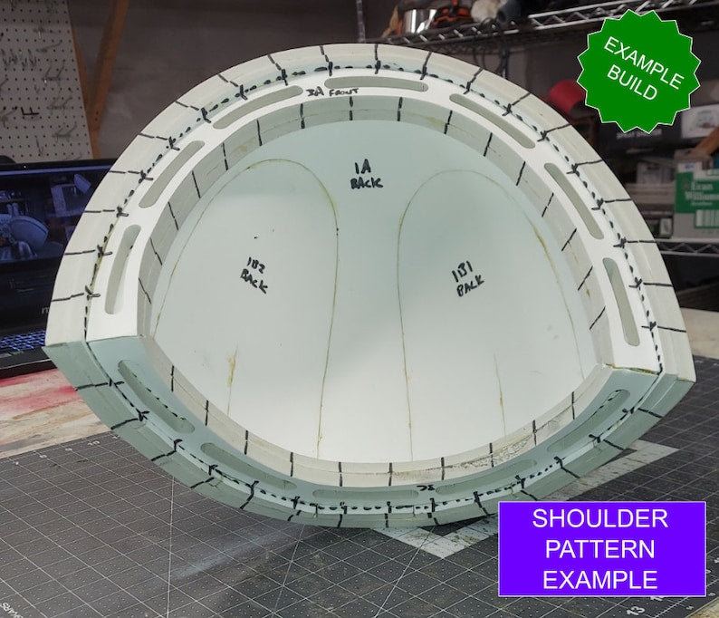 Galactic Warriors Version 10 Tactical Shoulder Pattern