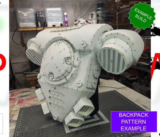 Galactic Warriors Version 10 Tactical Backpack Pattern