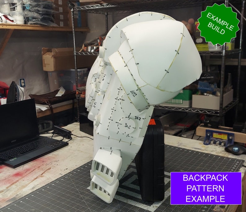 Galactic Warriors Version 10 Tactical Backpack Pattern