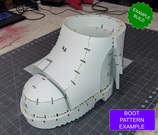 Galactic Warriors Version 10 Tactical Boot Pattern