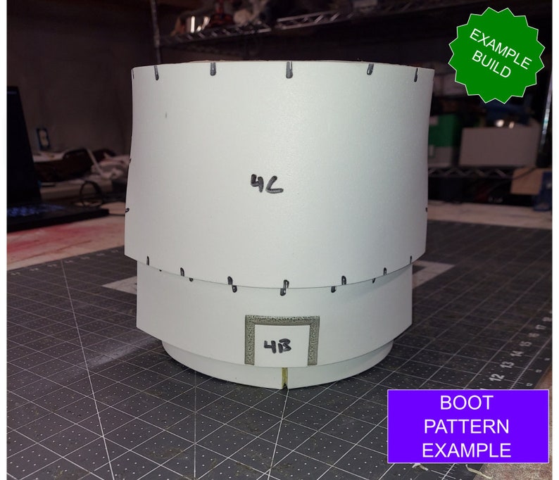 Galactic Warriors Version 10 Tactical Boot Pattern