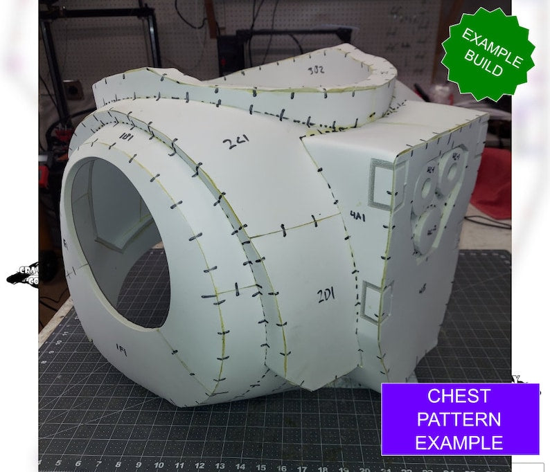 Galactic Warriors Version 10 Tactical Chest Pattern