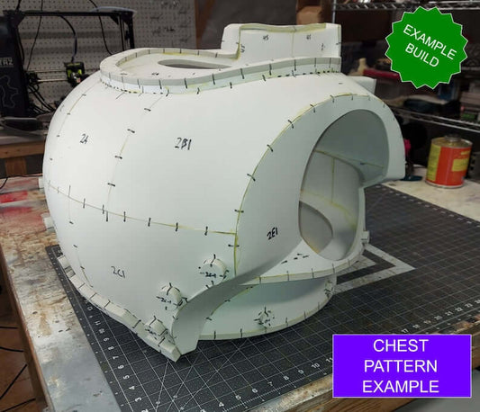 Galactic Warriors Version 3 Chest Pattern