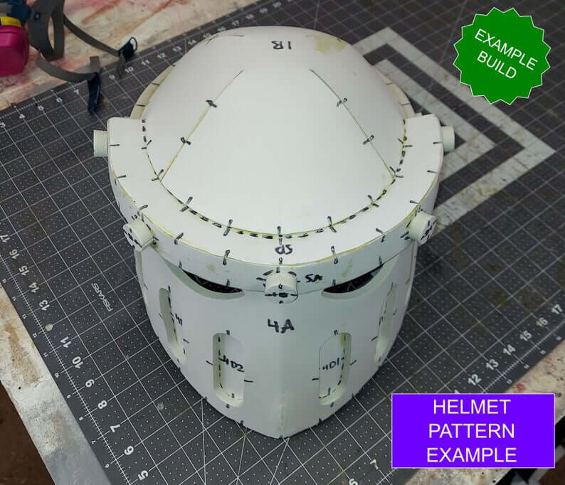 Galactic Warriors Version 3 Helmet Pattern