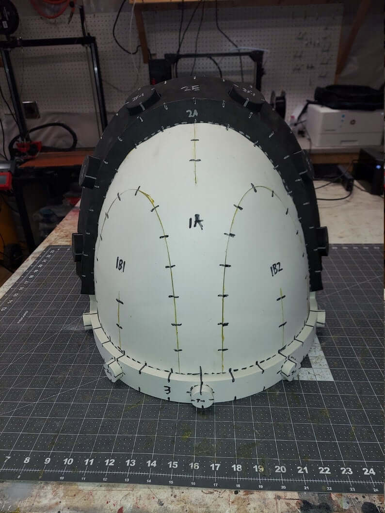 Galactic Warriors Version 3 Shoulder Pattern