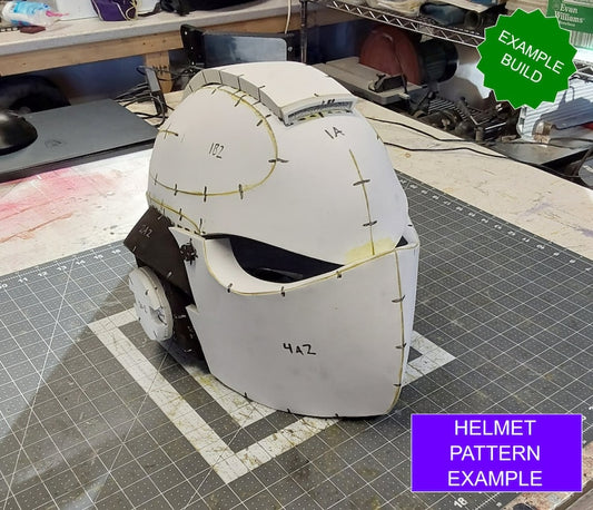 Galactic Warriors Universal Zealot Helmet Pattern
