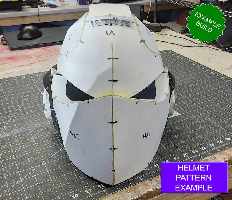 Galactic Warriors Universal Zealot Helmet Pattern
