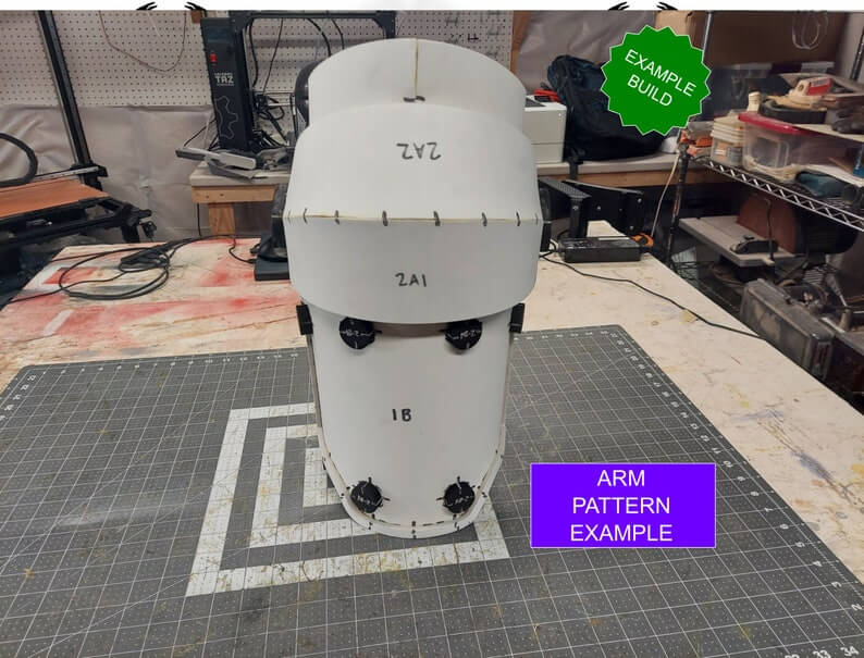 Galactic Warriors Version 3 Arm Pattern