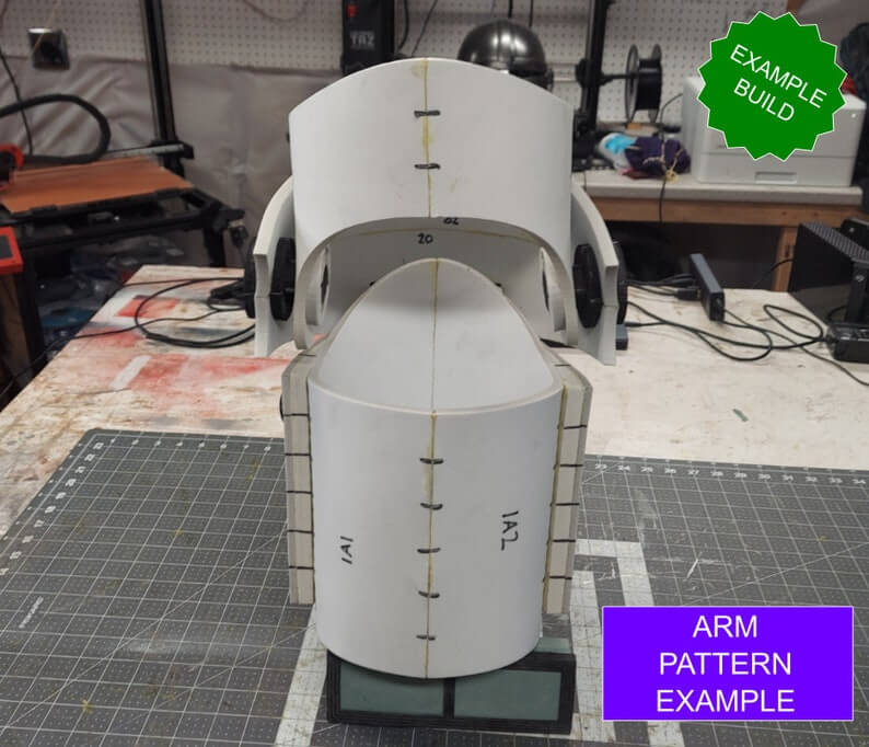 Galactic Warriors Version 3 Arm Pattern