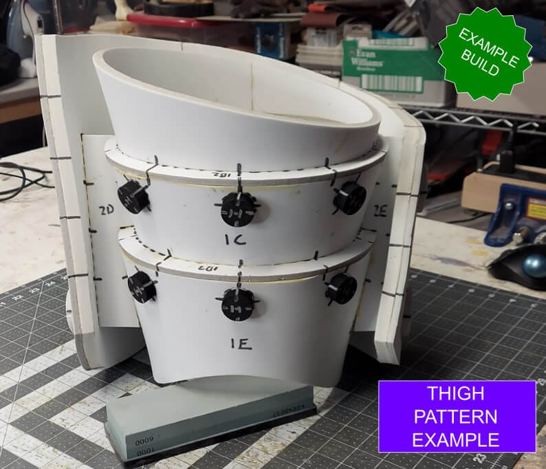 Galactic Warriors Version 3 Thigh Pattern