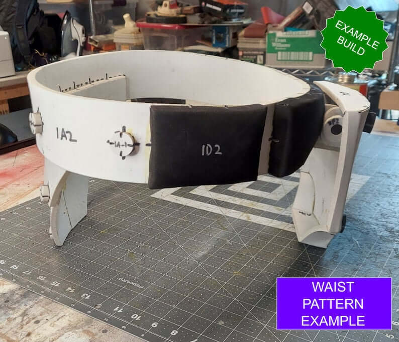 Galactic Warriors Version 3 Waist Pattern