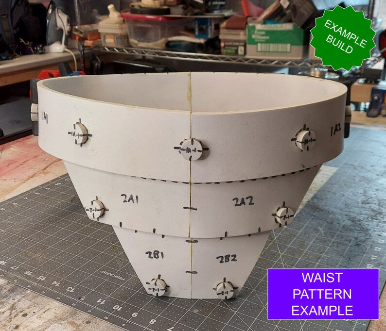 Galactic Warriors Version 3 Waist Pattern