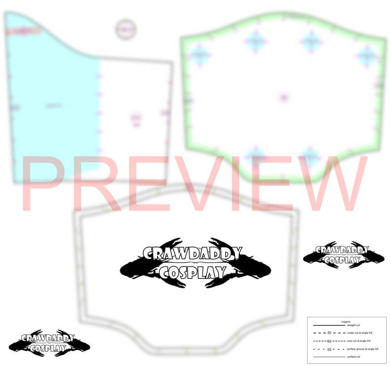 Galactic Warriors Version 3 Arm Pattern