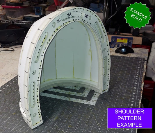 Galactic Warriors Universal Shoulder Pattern
