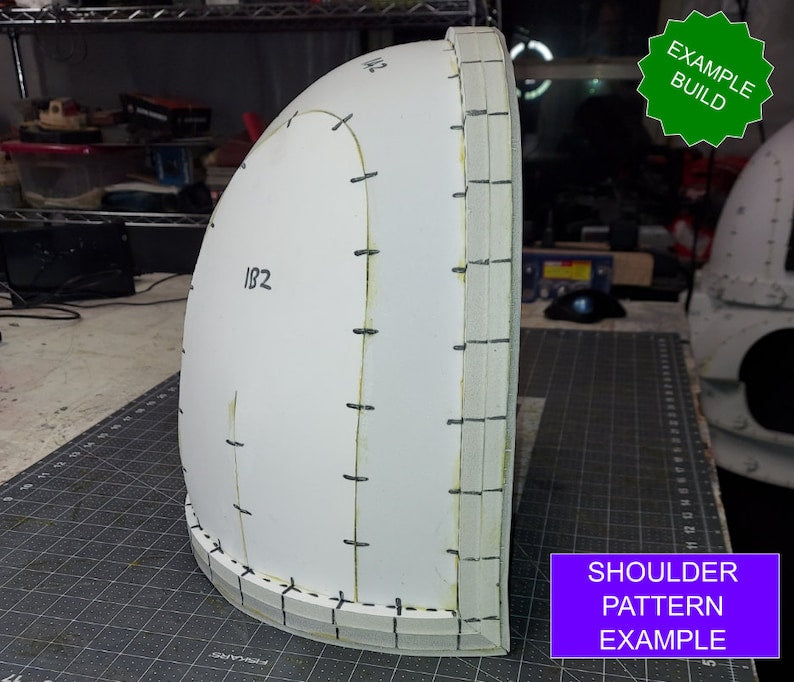 Galactic Warriors Universal Shoulder Pattern