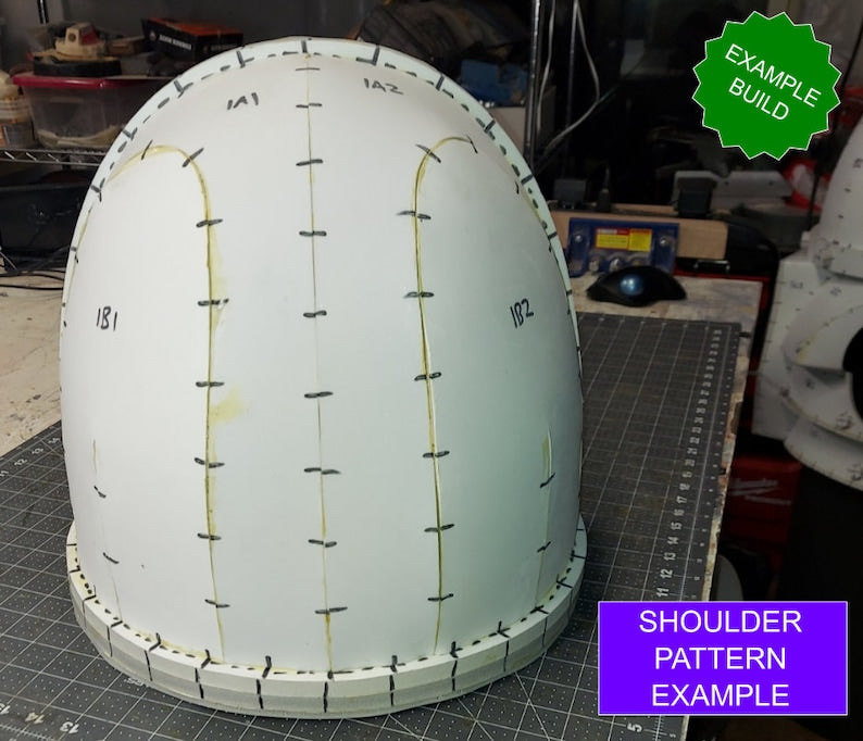 Galactic Warriors Universal Shoulder Pattern