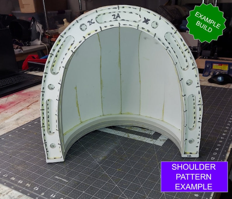 Galactic Warriors Universal Shoulder Pattern