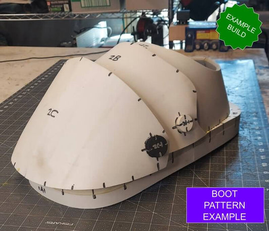 Galactic Warriors Version 3 Boot Pattern
