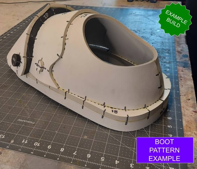 Galactic Warriors Version 3 Boot Pattern