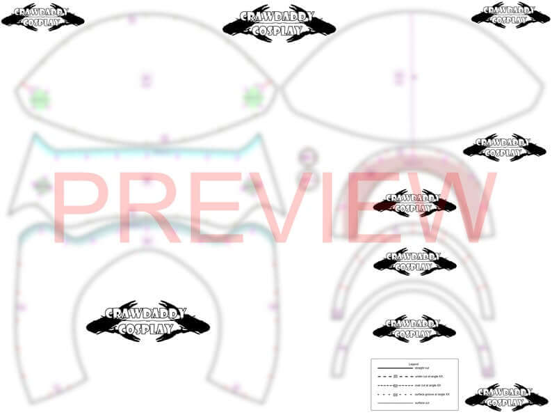 Galactic Warriors Version 3 Boot Pattern