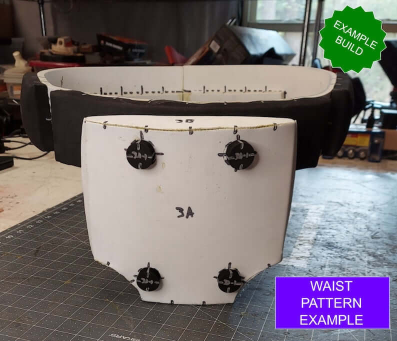 Galactic Warriors Version 3 Waist Pattern