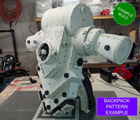 Galactic Warriors Version 3 Backpack Pattern